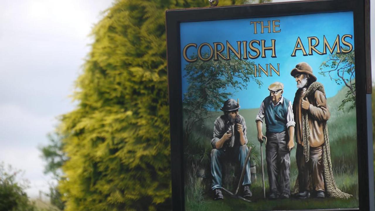 Cornish Arms Inn Port Isaac 2 Miles Pendoggett Buitenkant foto
